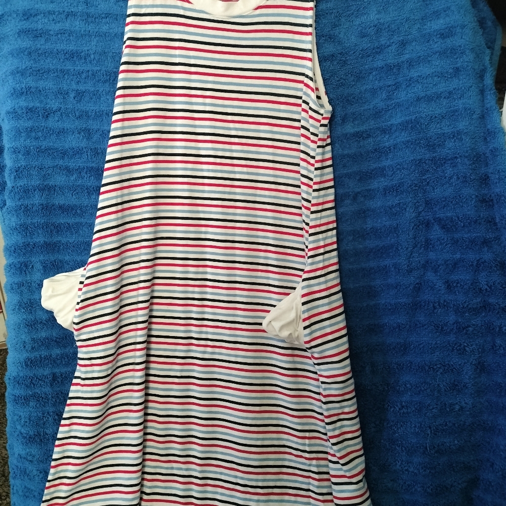 Girl's Dress - Striped
